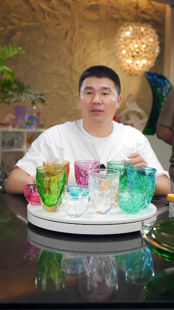 丑*设计款水杯一套六只加茶杯六只