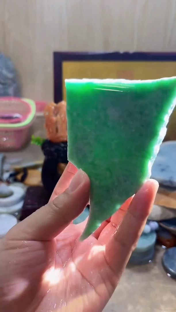 翡翠挂件未镶嵌A货常星2170