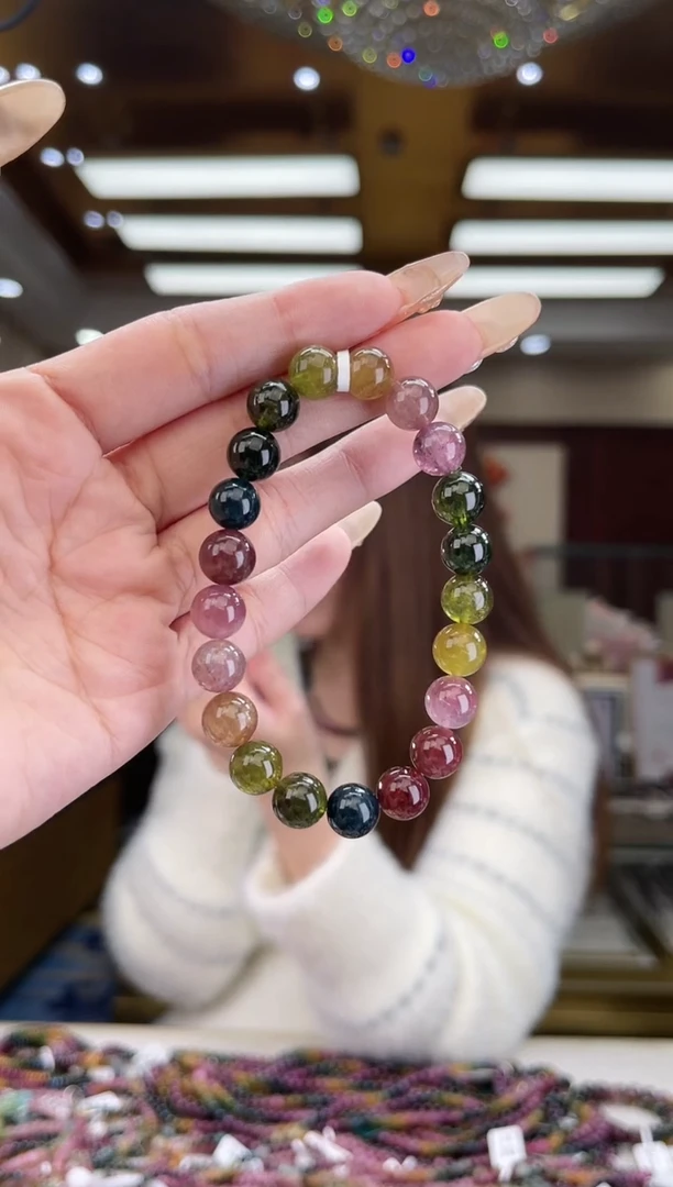 【闪购商品】碧玺/未镶嵌9mm+碧玺单圈多样性发货22