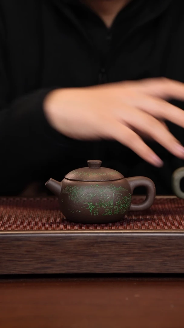 茶壶紫砂幸****我徐壶记精品紫砂壶