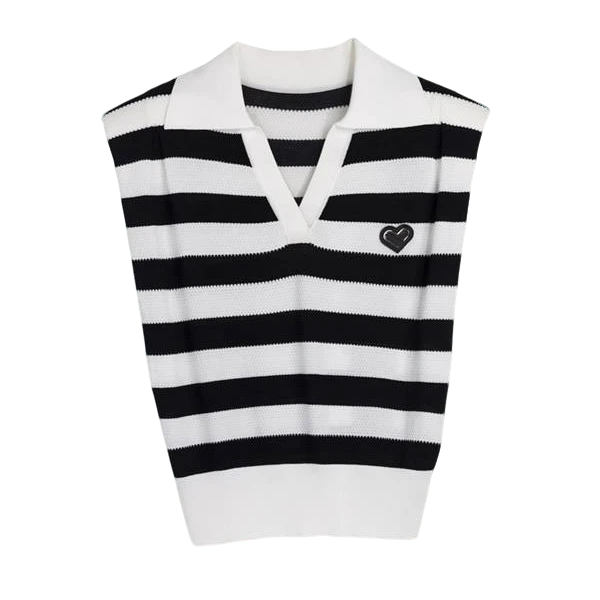 【达人•专属】拓时集美学生活管无袖针织套衫