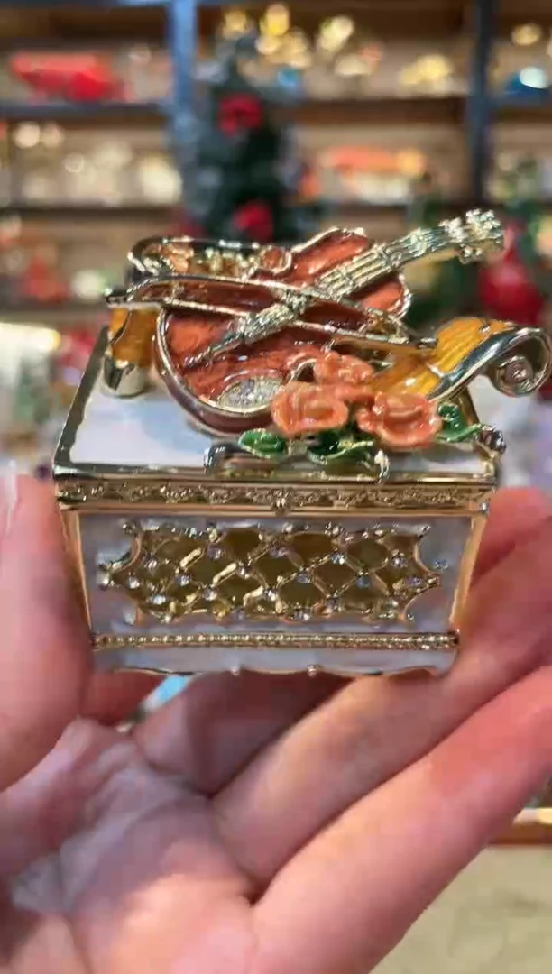 【闪购商品】精致珐琅彩首饰盒