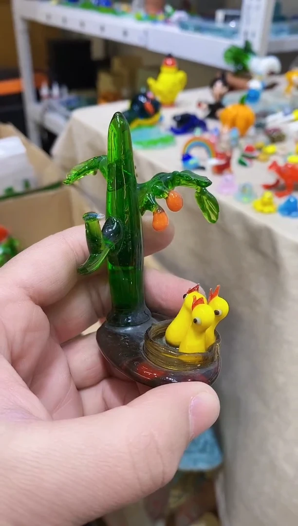 【闪购商品】琉璃手工艺品微瑕鸟