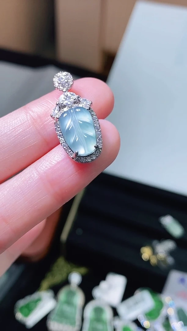 【闪购商品】翡翠未镶嵌颈饰精美翡翠-多样性只发一件H814