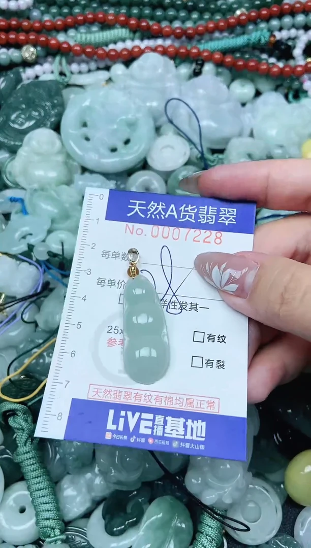 颈饰未镶嵌翡翠天然A货 支持复检