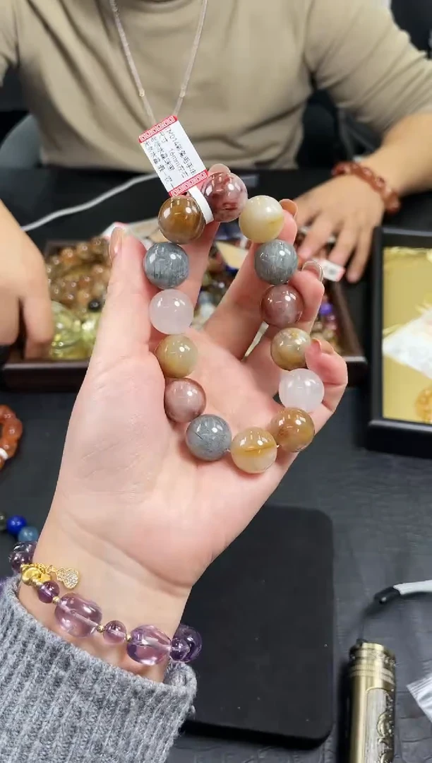 未镶嵌手串水晶手串