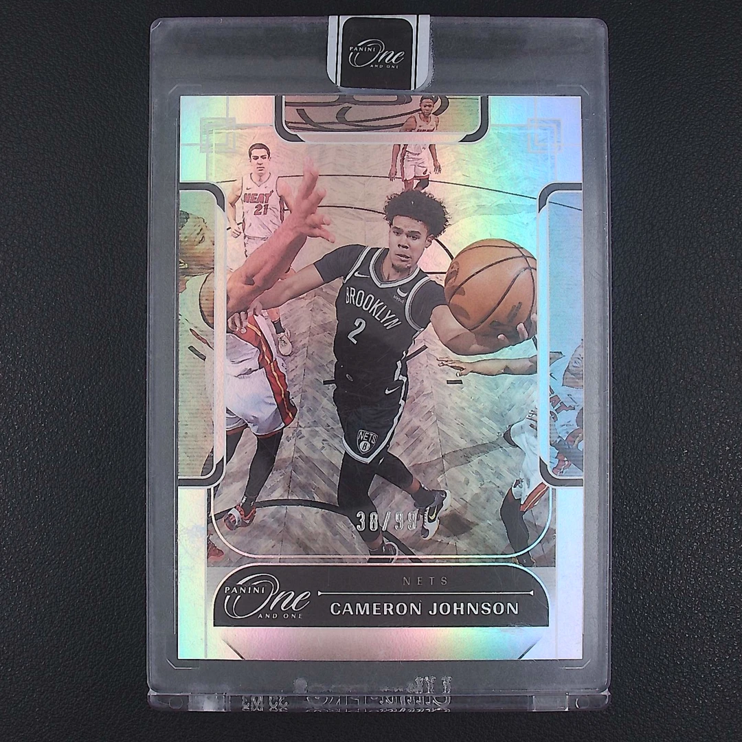 卡梅隆约翰逊 99编 ONE 帕尼尼NBA国宝手提签字球星卡