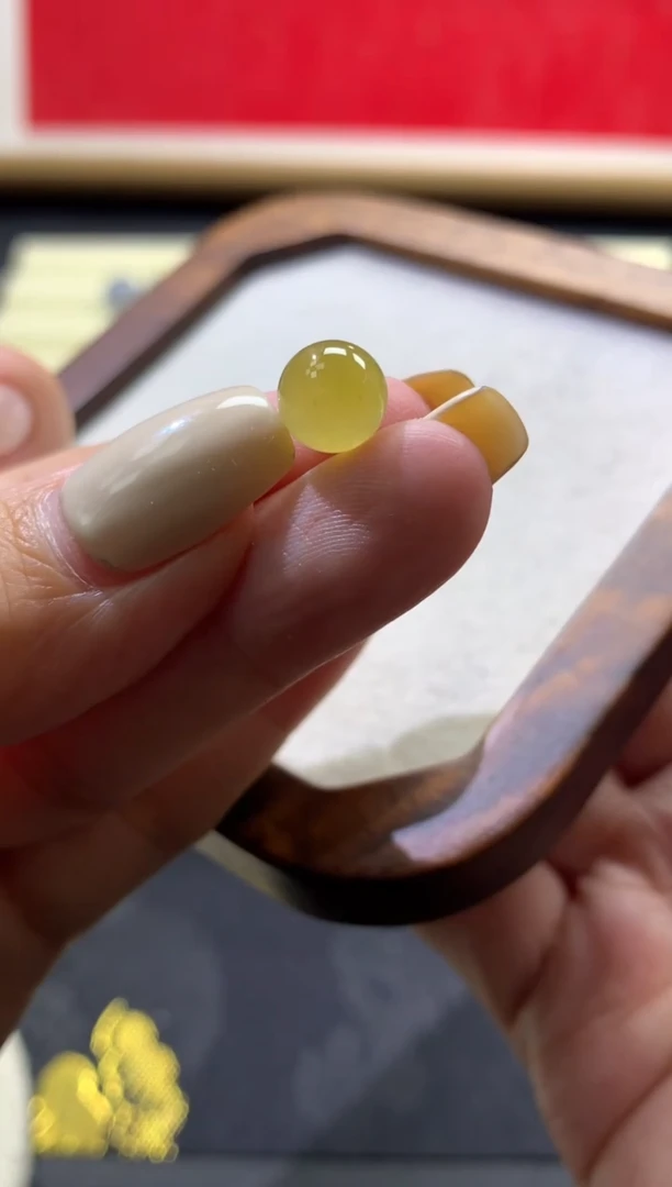 未镶嵌定制翡翠卡7.9mm