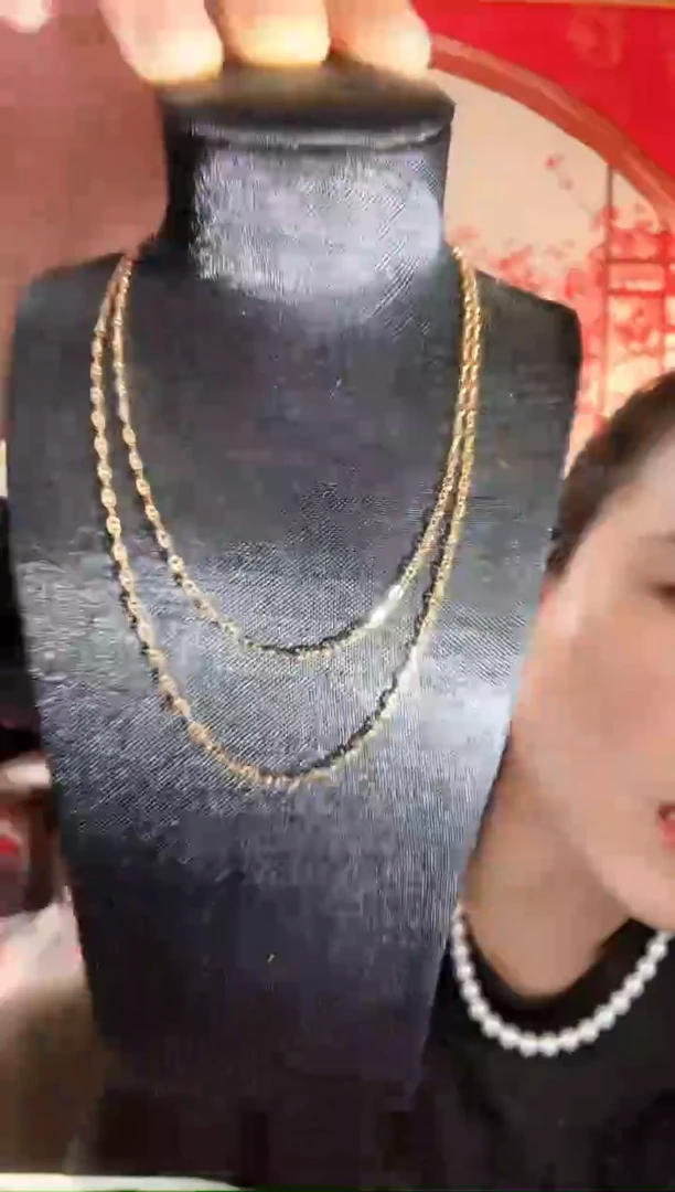 推荐款玫瑰金色链子