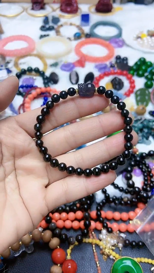 【闪购商品】玛瑙/玉髓手链未镶嵌A86