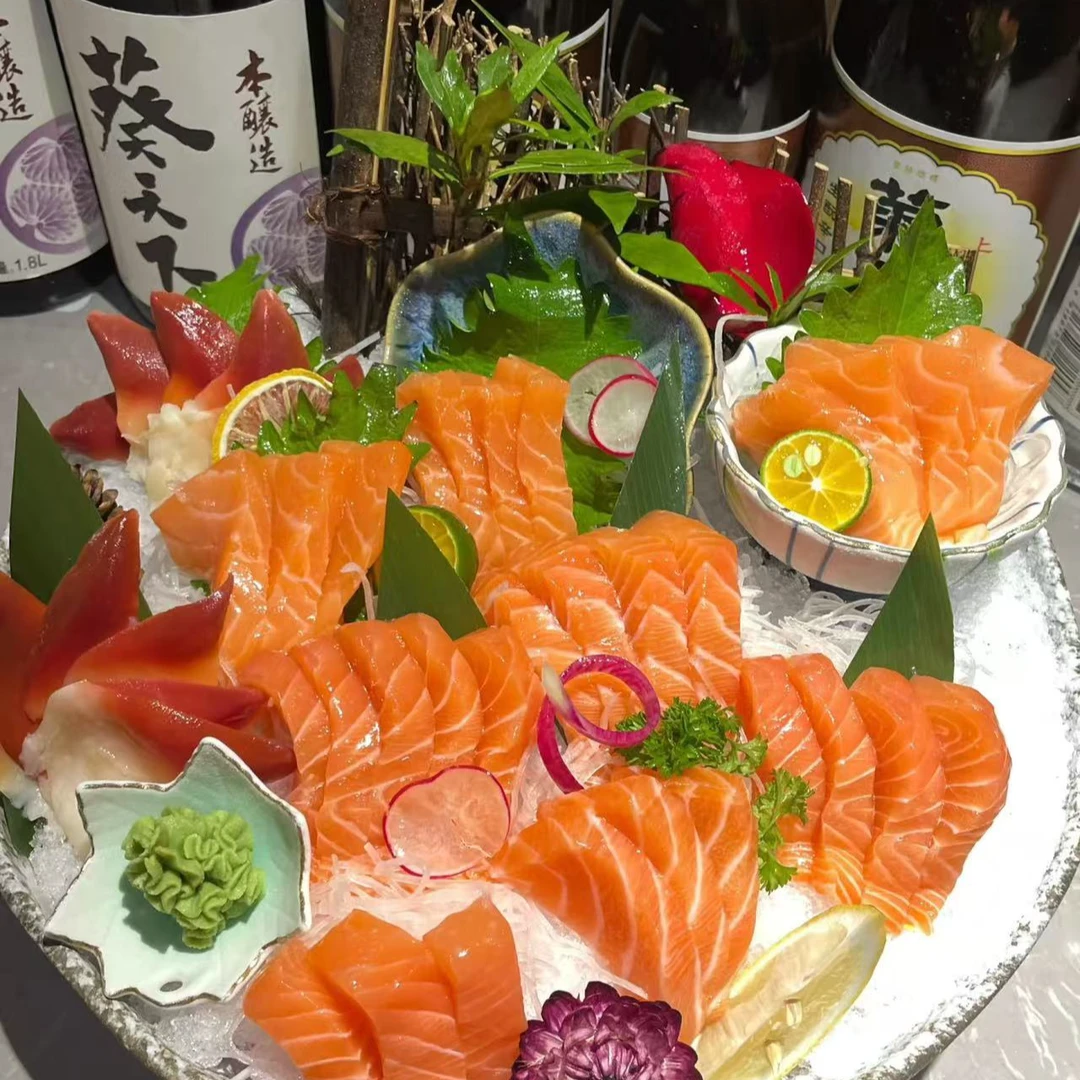 挪威冰鲜三文鱼 拼盘