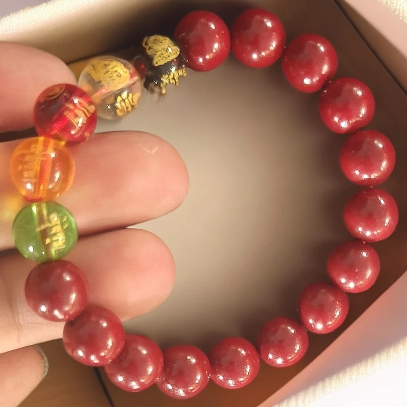 非金属莫桑石手链 精美饰品素款手饰光珠