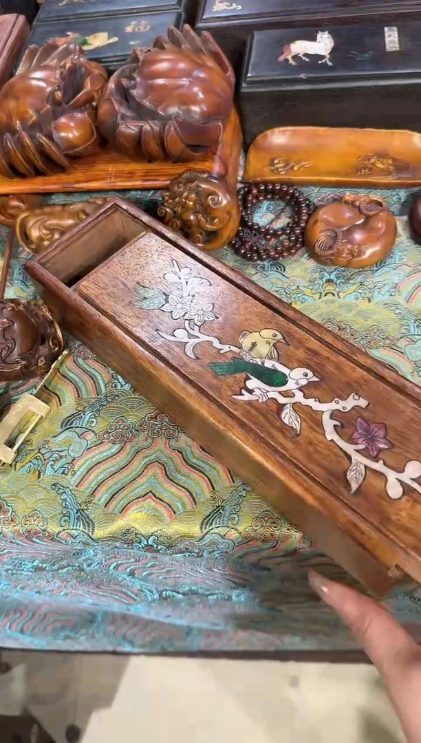 【闪购商品】木木艺2鸟机关线香盒118.88888