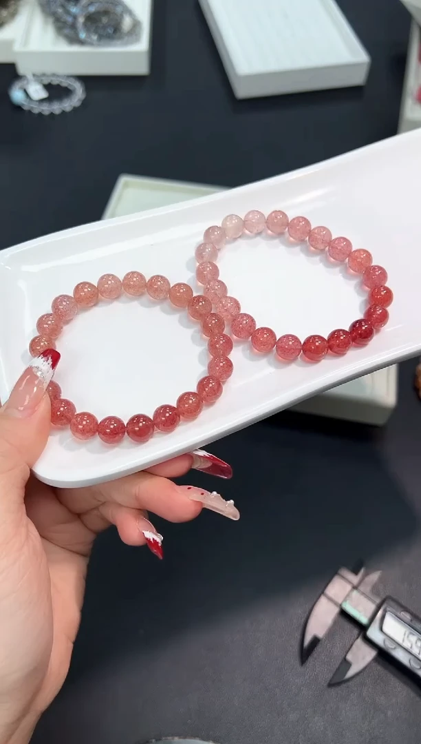 【闪购商品】水晶手串未镶嵌93o多样性发其一/1条默认微瑕