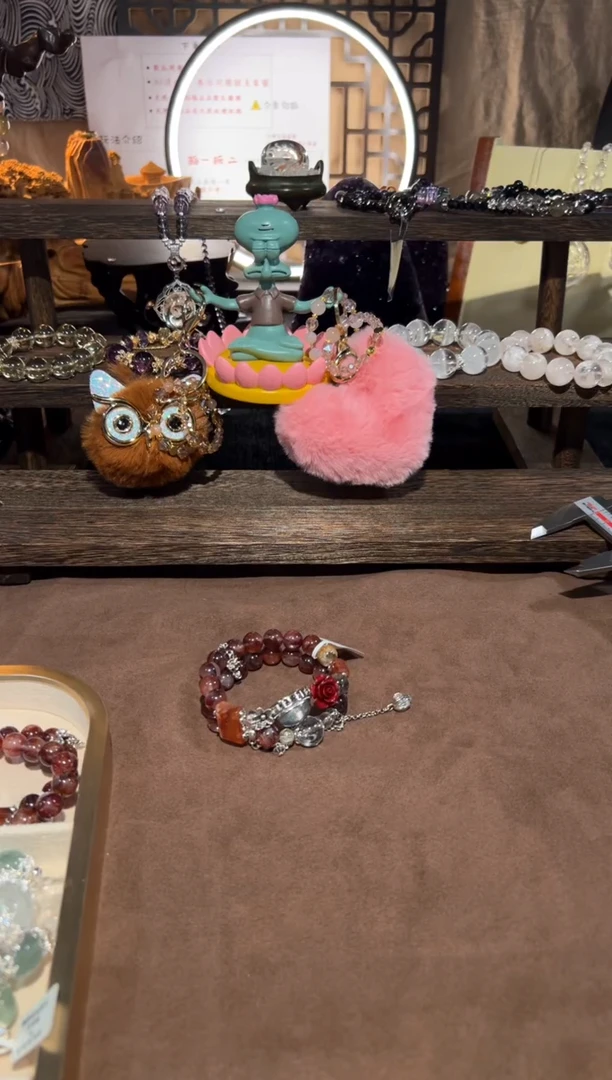 【闪购商品】水晶手链合金胶花