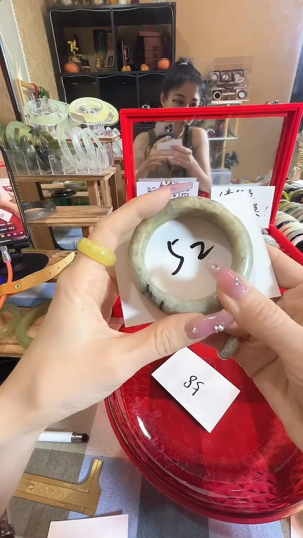 岫玉未镶嵌手镯116