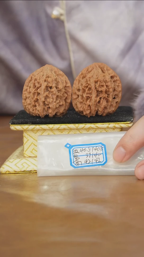 把件文玩核桃龙纹将军榜