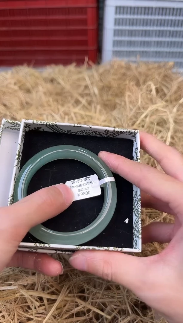 未镶嵌手镯石英质玉编号D-008