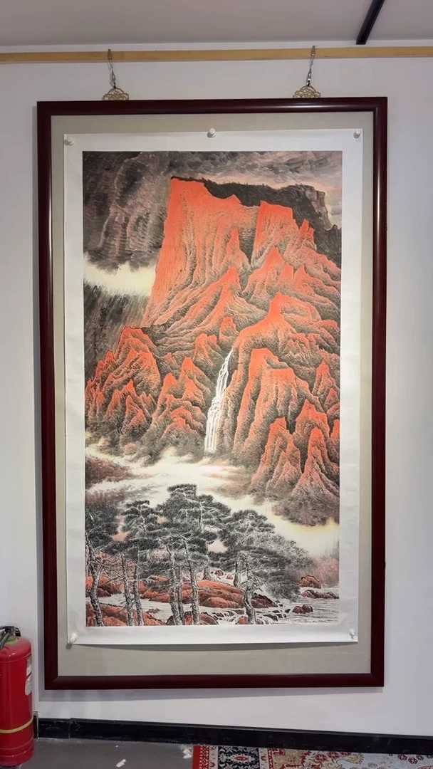 【闪购商品】书法大六尺国画作品万山