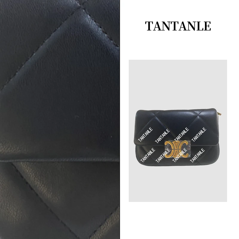 时尚百搭真皮女士单肩包