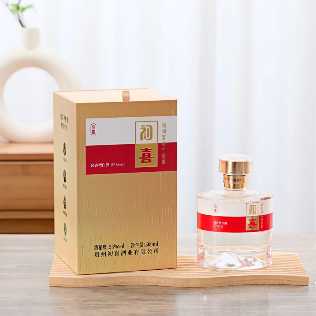 初喜恭喜茅台镇酱酒纯粮酿造53度500