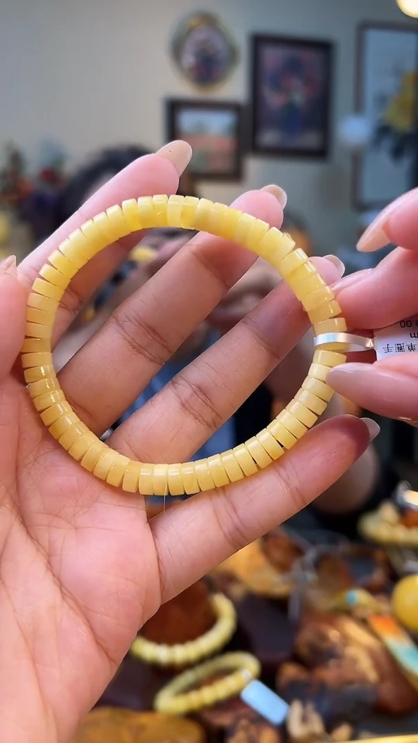 手串蜜蜡未镶嵌成品