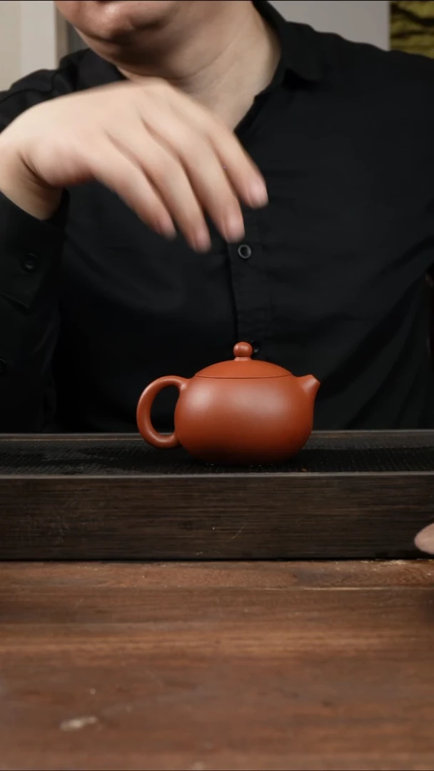 茶杯紫砂朱泥西施      190CC