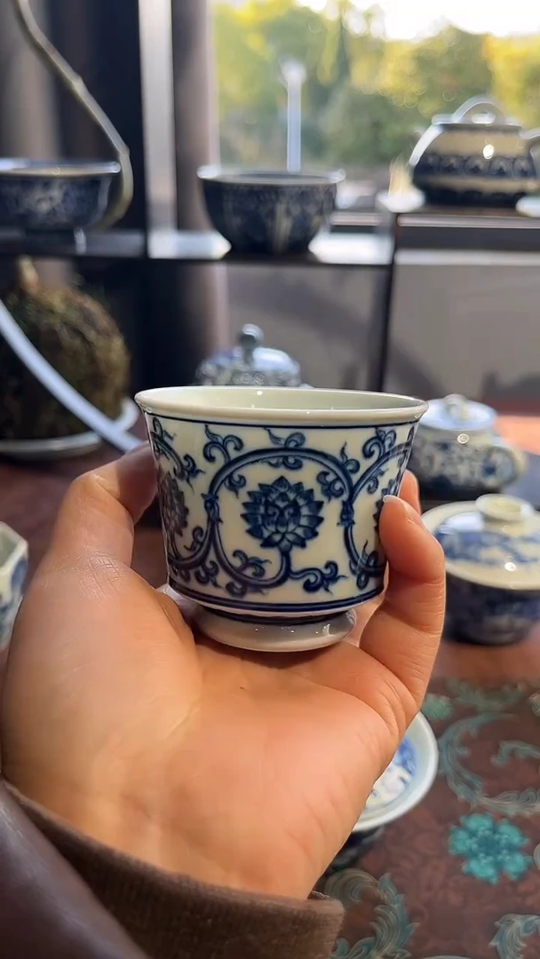 镹曰茶闲手工手绘柴窑制作