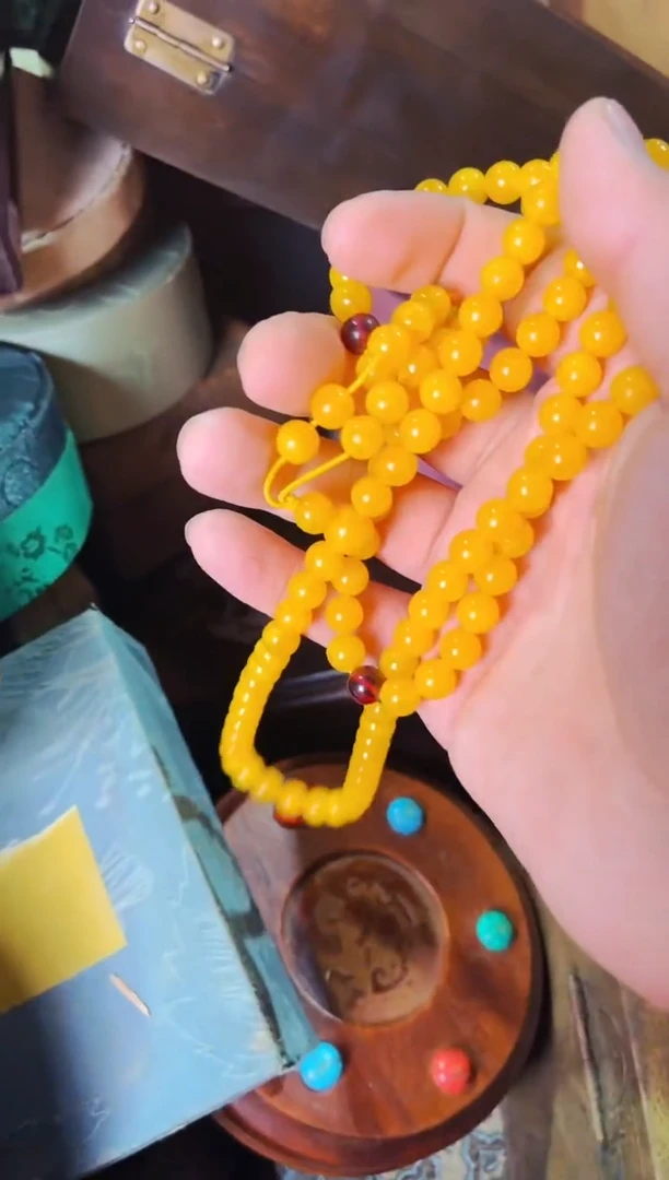 【闪购商品】蜜蜡颈饰未镶嵌硕宝宝精品精选链接17