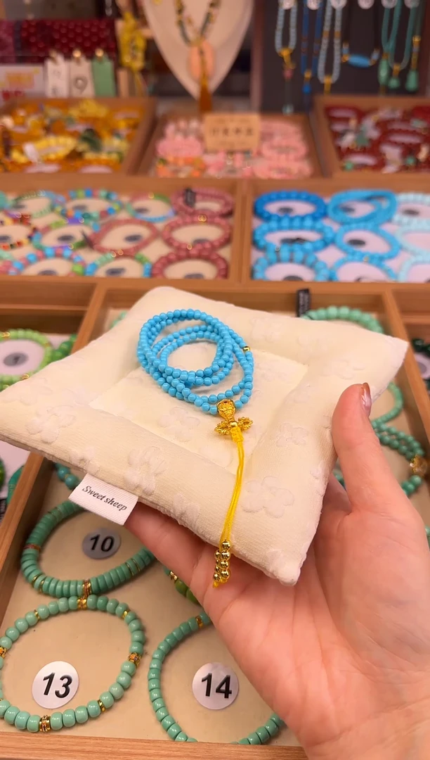 大漆工艺品手串/手链汀禾珍品——70