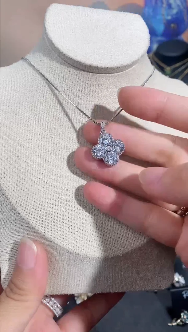 铜合金无925银项链7262