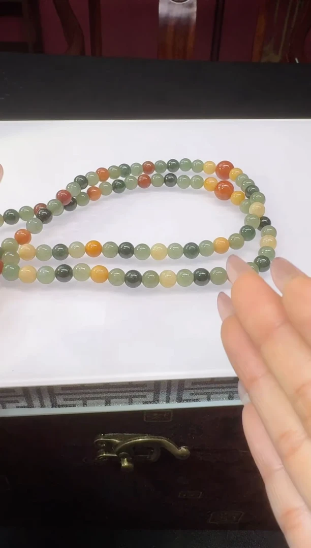 颈饰未镶嵌翡翠43854
