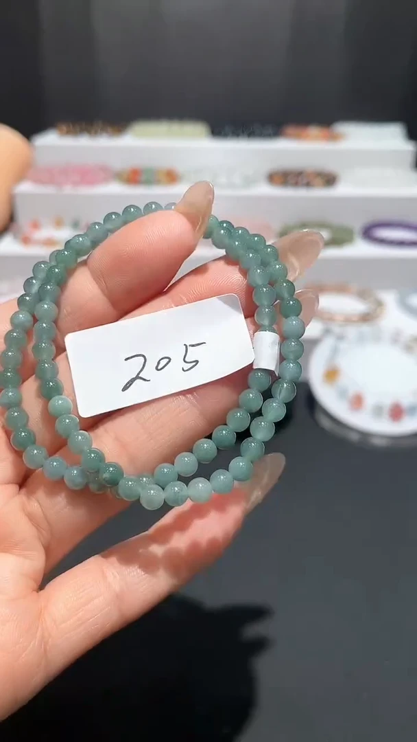 烟晶手链银S925镶嵌喜欢拍