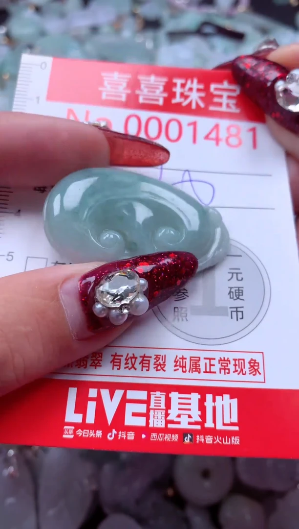 颈饰未镶嵌翡翠1481