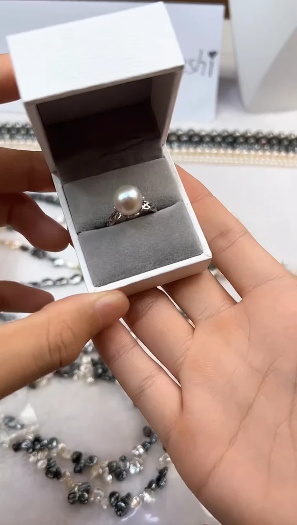 颈饰银S925镶嵌海水珍珠珍珠