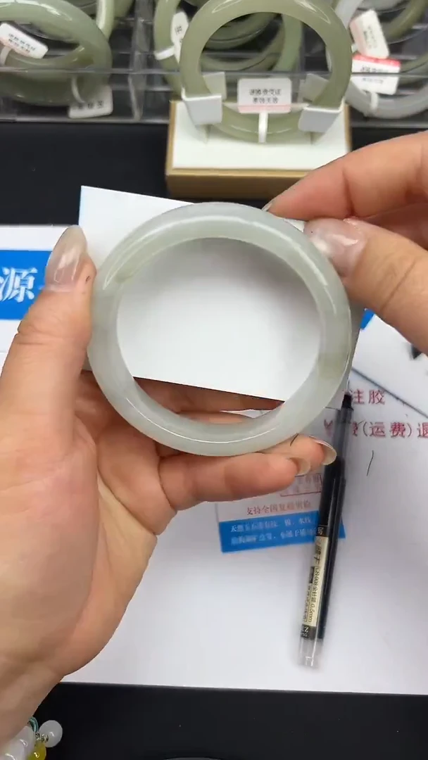 未镶嵌手镯石英质玉57-58/59