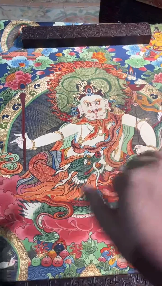 卷轴画东东唐卡tk16