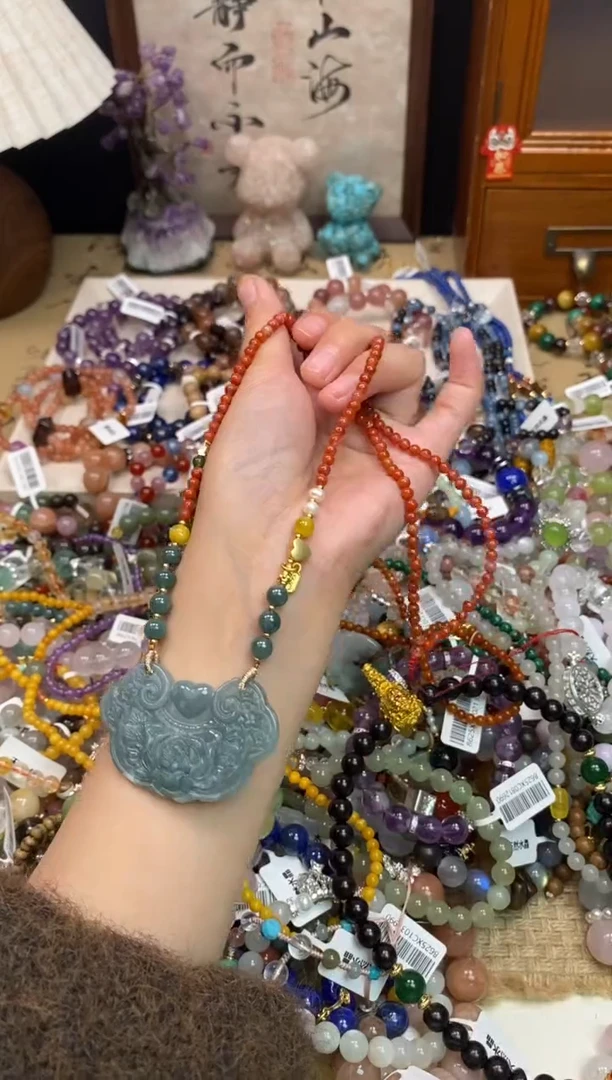 未镶嵌玛瑙颈饰528