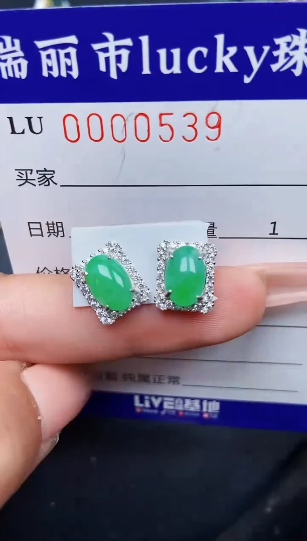 【闪购商品】翡翠颈饰银S925镶嵌0539