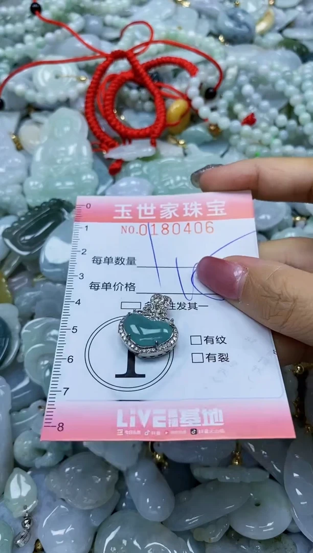 【闪购商品】翡翠颈饰未镶嵌闪购0180406