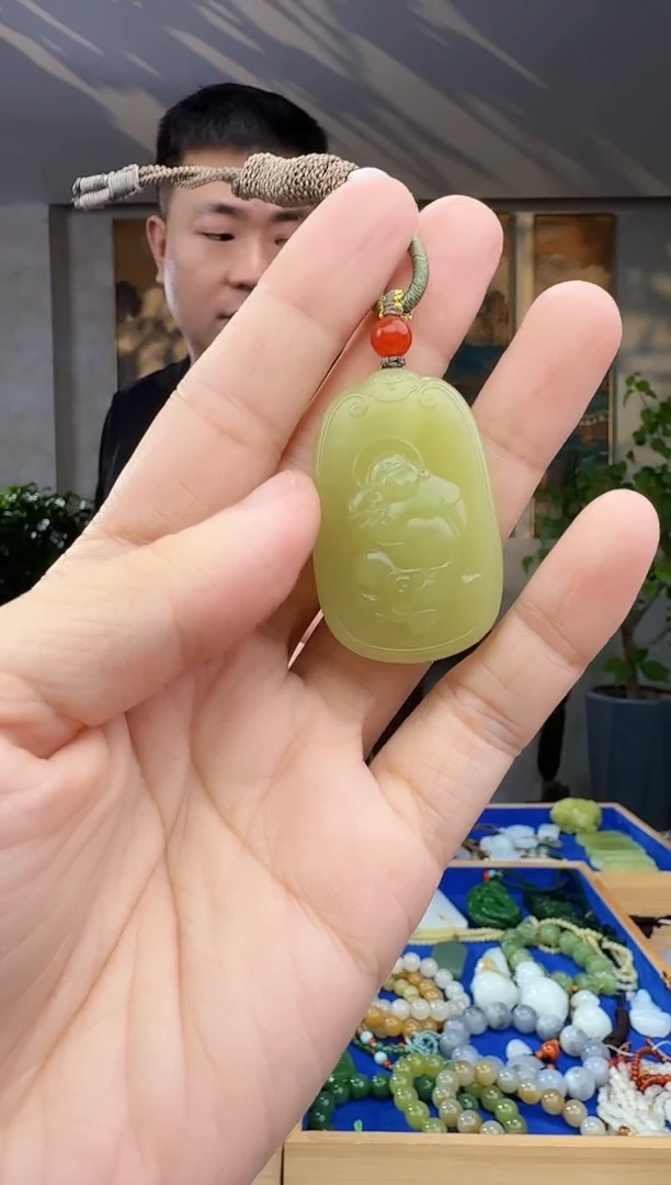 未镶嵌和田玉挂件拍一发一