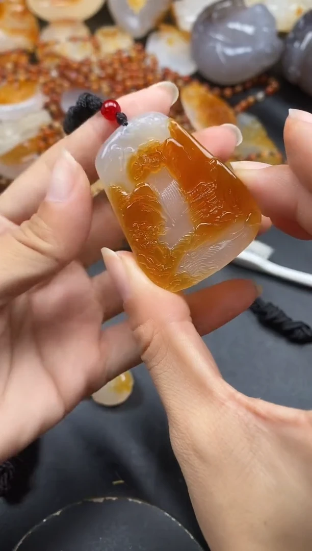 未镶嵌1玛瑙/玉髓孤**老ll