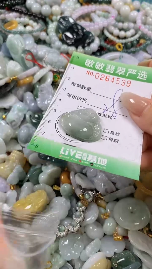 翡翠未镶嵌颈饰闪购0264539
