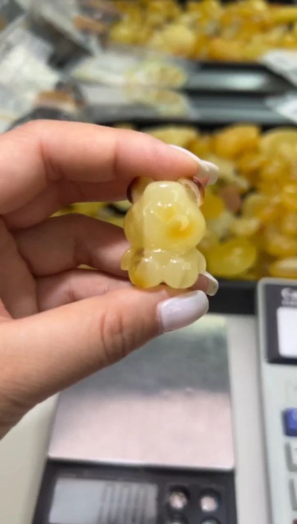 裸石琥珀未镶嵌琥珀蜜蜡吊坠