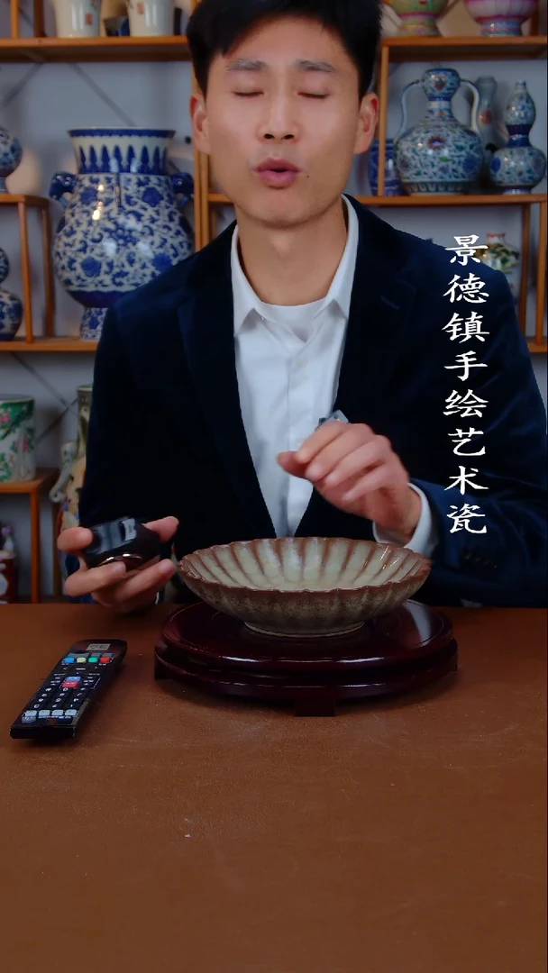 瓶景德镇手工手绘陶瓷摆件25
