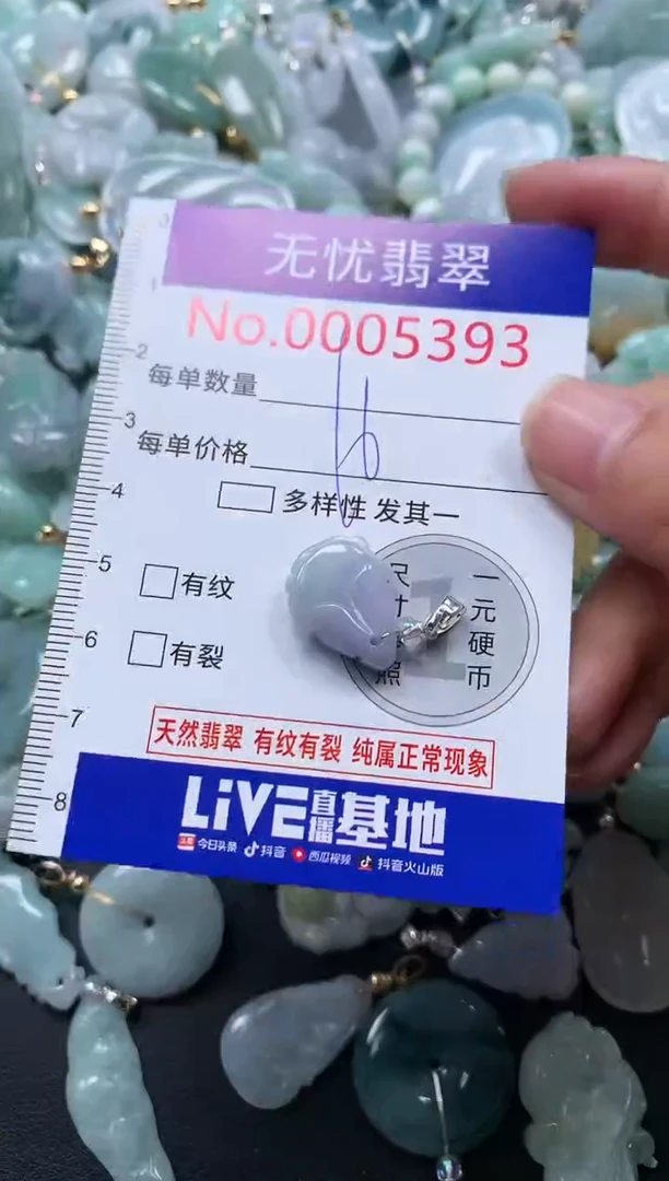 颈饰未镶嵌翡翠5393