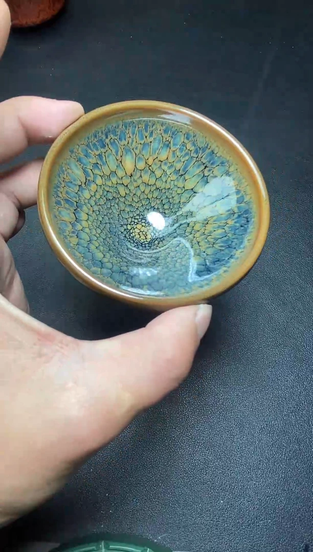 茶盏建窑建盏茶器主人杯54