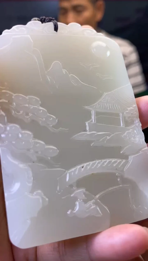 天然玉石未镶嵌颈饰