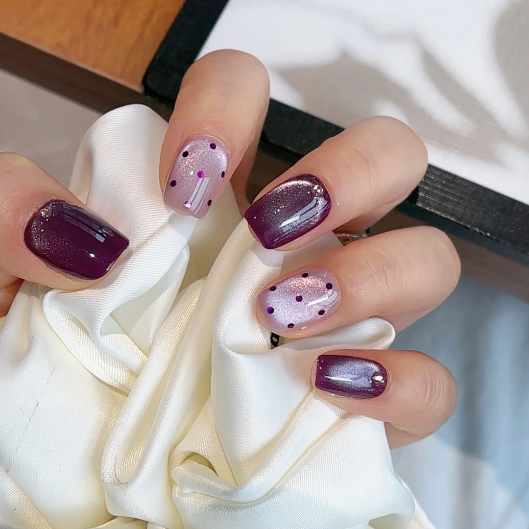 【紫魅】——  小徐手工穿戴甲