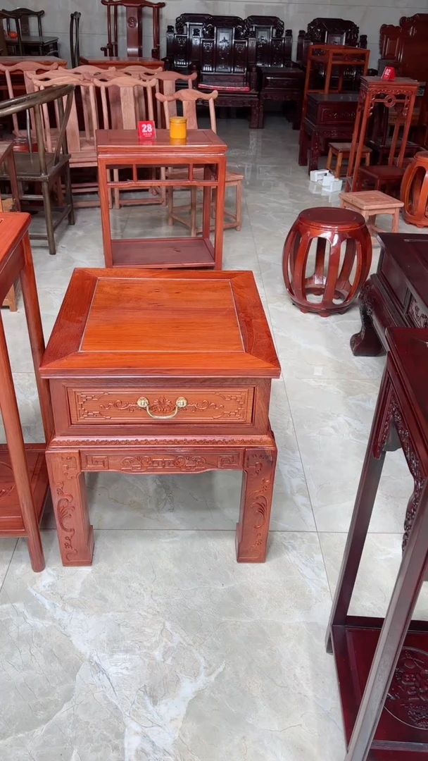 【闪购商品】花梨木类成套家具大果紫檀角几